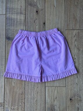 Castles & Crowns Pink Ruffle Hem Shorts size 7/8